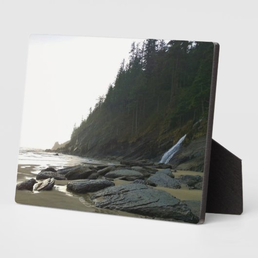 Plaque Photo Oswald West State Park, Oregon Coast (Côté)