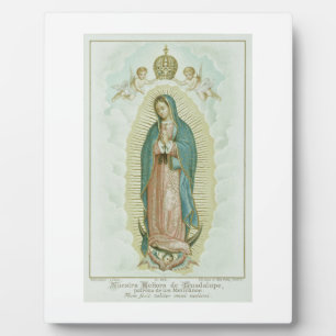 Plaque Photo Our Lady Of Guadalupe