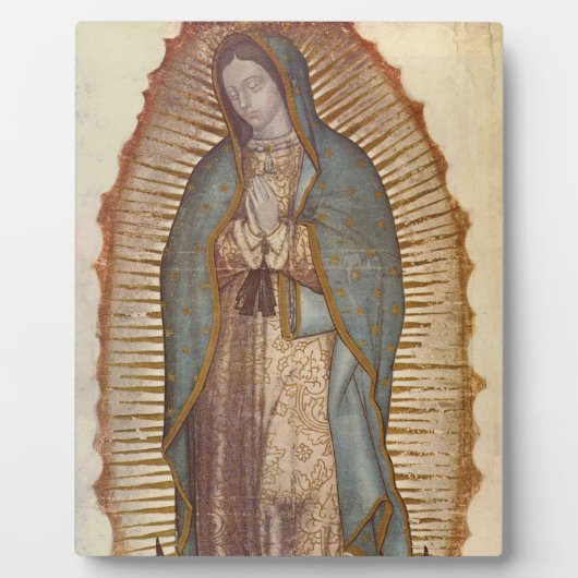 PLAQUE PHOTO OUR LADY OF GUADALUPE (Devant)