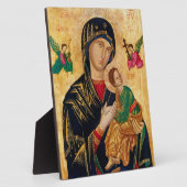 Plaque Photo Our Lady of Perpetual Help (Côté)