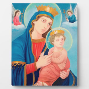 Plaque Photo Our Lady of Perpetual Help Catholic