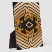 Plaque Photo Ours amérindien (Côté)