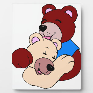 Plaque Photo Ours Mignons