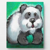 Plaque Photo Ours Panda (Devant)