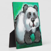 Plaque Photo Ours Panda (Côté)