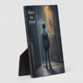 Plaque Photo Outside the house (Côté)