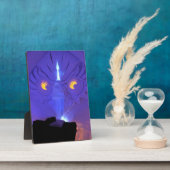 Plaque Photo Owl Room, Hôtel de Glace, Québec, Canada (Côté)