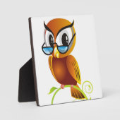 PLAQUE PHOTO OWL STERN (Recto)