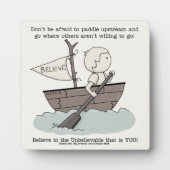 Plaque Photo Paddle en amont (Devant)