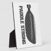 Plaque Photo Paddle fort (Côté)