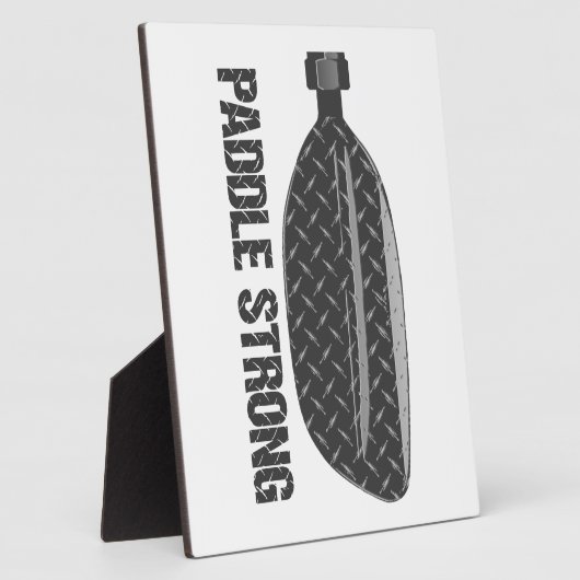 Plaque Photo Paddle fort (Côté)