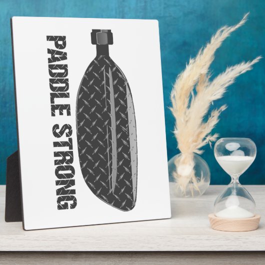 Plaque Photo Paddle fort (Côté)