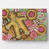 Plaque Photo Pain d'épices Cookies Noël Vacances Décor Art (Devant)