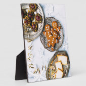 Plaque Photo Pain d'épices de Noël Traitements Wall Art (Côté)