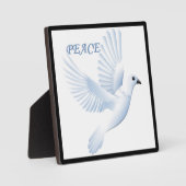 PLAQUE PHOTO PAIX DOVE (Recto)