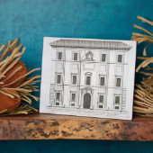 Plaque Photo Palazzo del Collegio de Propaganda Fide, de 'Pal (Côté)