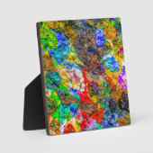 Plaque Photo Palette de couleurs (Recto)