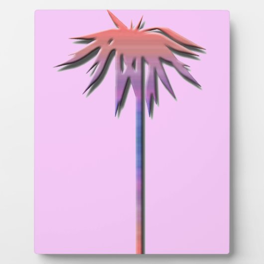 Plaque Photo Palm Tree Art (Devant)