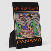 Plaque Photo Panama Mola (Côté)