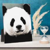 Plaque Photo Panda (Côté)