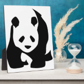 Plaque Photo Panda (Côté)