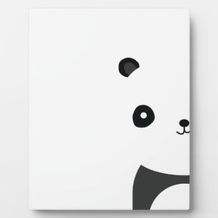 Plaque Photo Panda paisible