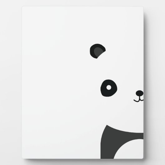 Plaque Photo Panda paisible (Devant)