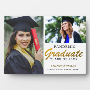 Plaque Photo Pandemic Graduate 2022 2 photo Collage