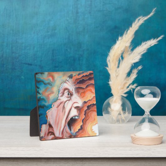 Plaque Photo Panic Waves peinture à l'huile (Insitu)