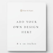 Plaque Photo Panneau d'affiche 8x10 pouces (Devant)