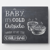 Plaque Photo Panneau de la barre Chili (Devant)