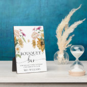 Plaque Photo Panneau de la barre de fleurs de fleurs de tournes (Côté)