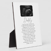 Plaque Photo Papa Imprimer, Père doit être cadeau (Côté)