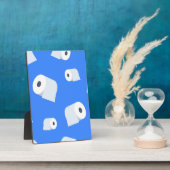 Plaque Photo Papier toilette (Côté)