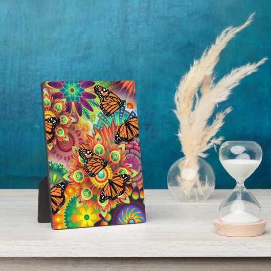 Plaque Photo Papillon (Côté)