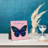 Plaque Photo Papillon bleu Thunder_Cove (Insitu)