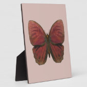 Plaque Photo Papillon Coq Rouge (Côté)