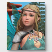 Plaque Photo Papillon de fée (Devant)