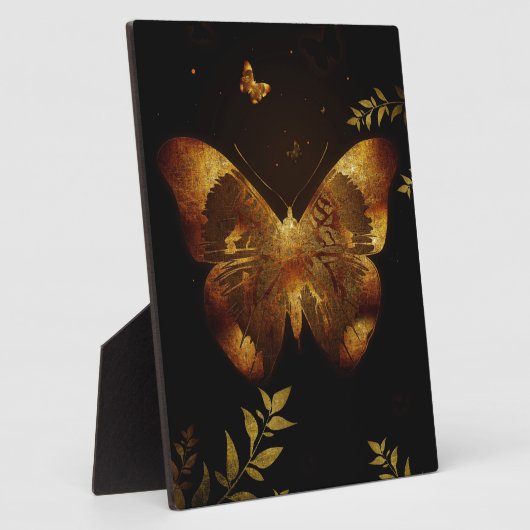 Plaque Photo Papillon de fer (Côté)