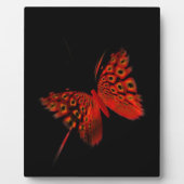Plaque Photo Papillon Rouge (Devant)