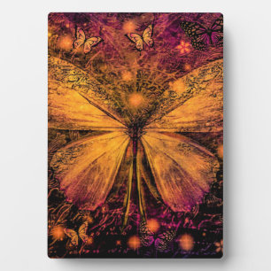 Plaque Photo Papillon victorien