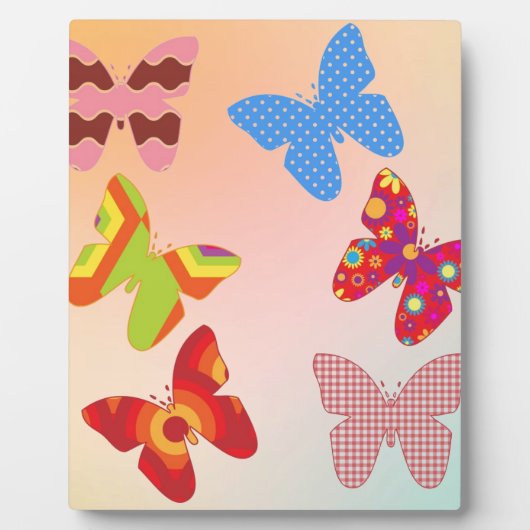 Plaque Photo Papillons (Devant)