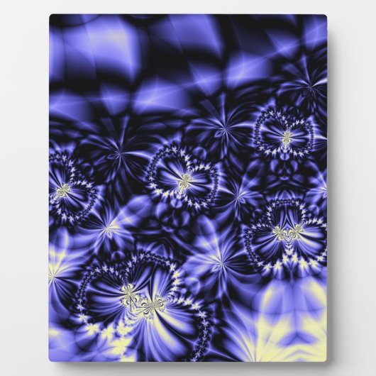 Plaque Photo Papillons bleus (Devant)