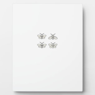 Plaque Photo Papillons Cottagecore Classique