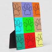 Plaque Photo Paquets De Chiots Mignons En Carré (Côté)