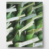 Plaque Photo Paquets en feuille de bananier enveloppés (Devant)