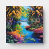 Plaque Photo Paradis tropical II (Devant)