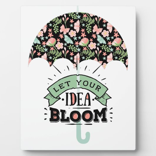Plaque Photo Parapluie Idea Bloom (Devant)