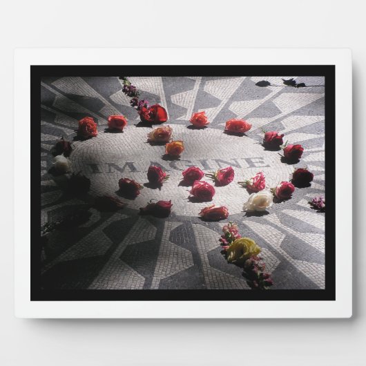 Plaque Photo Parc central de Imagine (Devant)