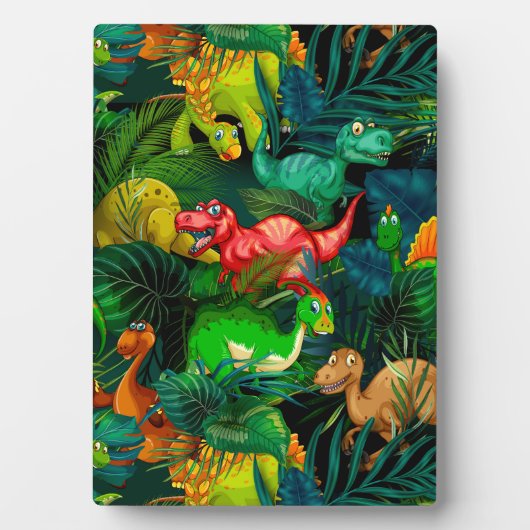 Plaque Photo Parc Dinosaur (Devant)